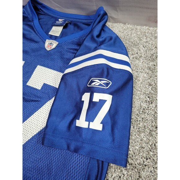VTG Reebok Indianapolis Colts #17 Austin Collie Womens  On Field Jersey Sz L - Picture 5 of 9